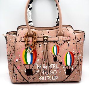 Hand Painted "Balloon Magic" Handbag